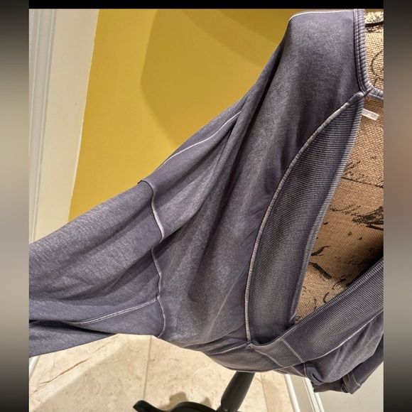 Free People Back it up Open back Sweatshirt - Picture 7 of 7